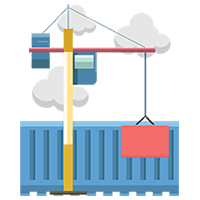 Sales Cloud implementation represented by construction