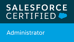 Salesforce Certified Administrator badge